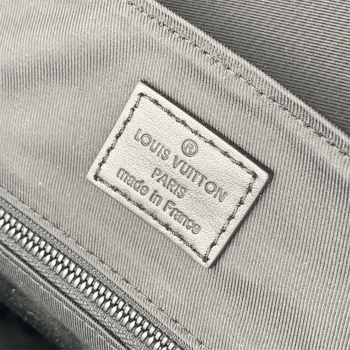 LV Black & Orange Taurillon Leather Monogram Christopher Backpack