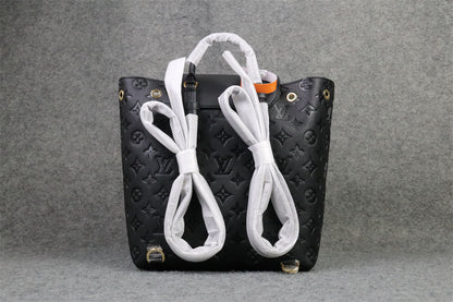 LV BACKPACK MONTSOURIS EMPREINTE BLACK