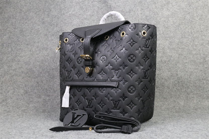 LV BACKPACK MONTSOURIS EMPREINTE BLACK