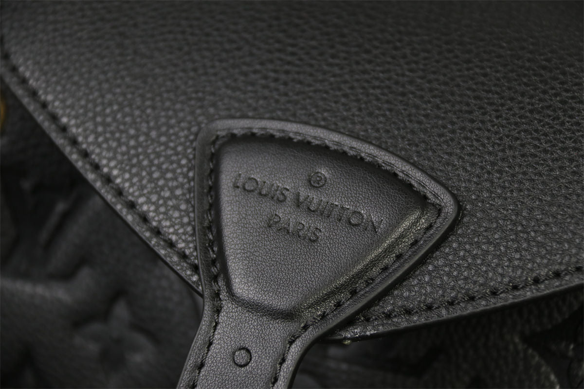 LV BACKPACK MONTSOURIS EMPREINTE BLACK