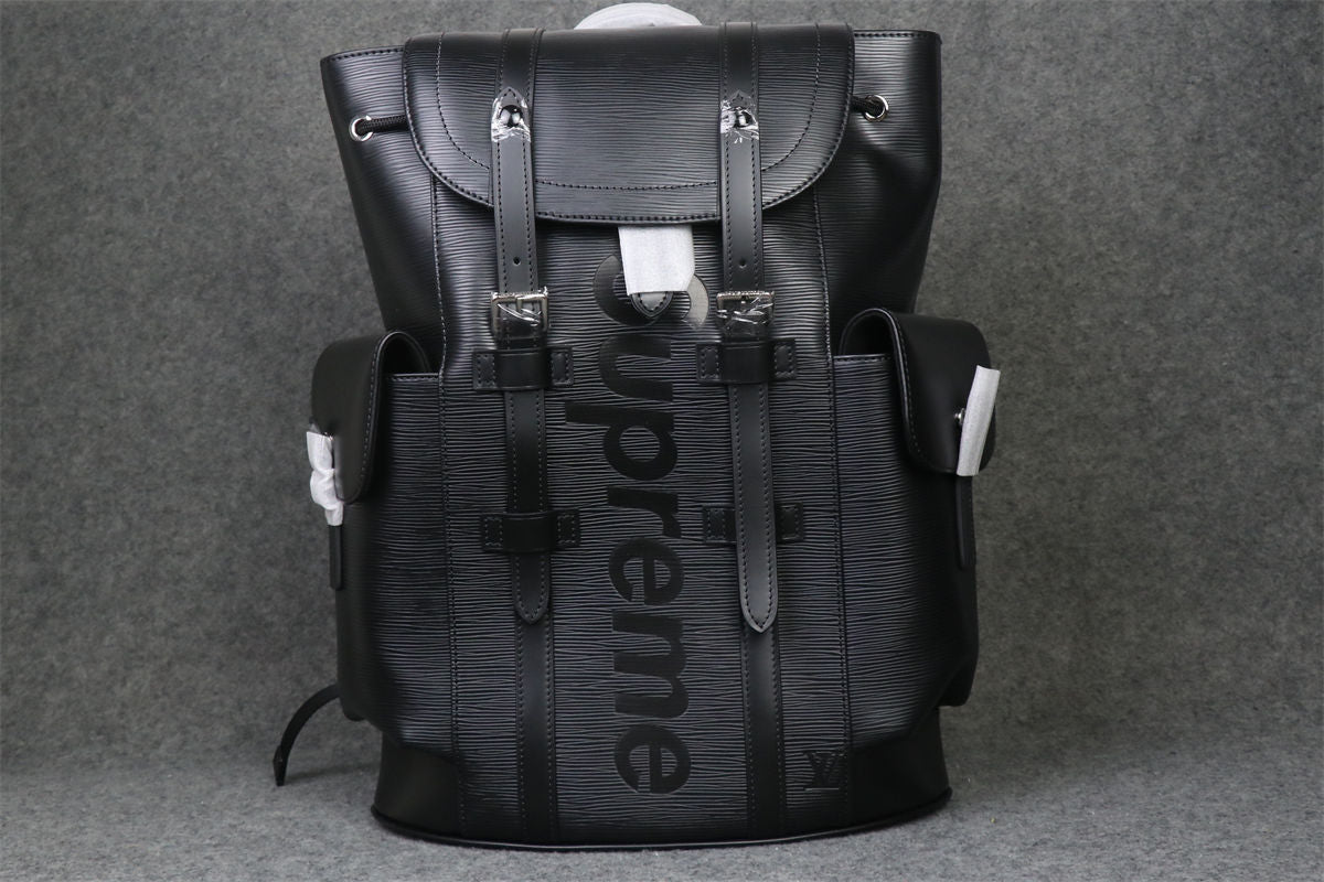LV CHRISTOPHER BACKPACK EPI PM BLACK