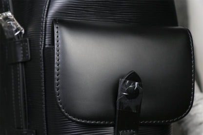LV CHRISTOPHER BACKPACK EPI PM BLACK