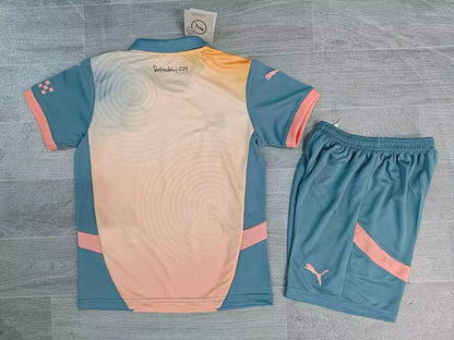 KIDS Manchester City FC “Gradient” Special Edition Kit (Jersey & Shorts Set)