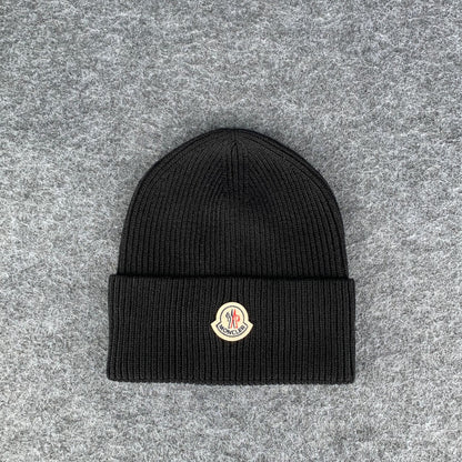 Moncler Cashmere Beanie Hat 'Black'