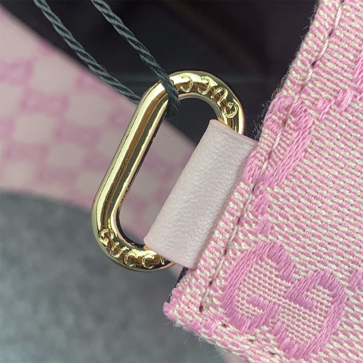 Gucci GG Canvas Baseball Cap/Hat 'Pink'