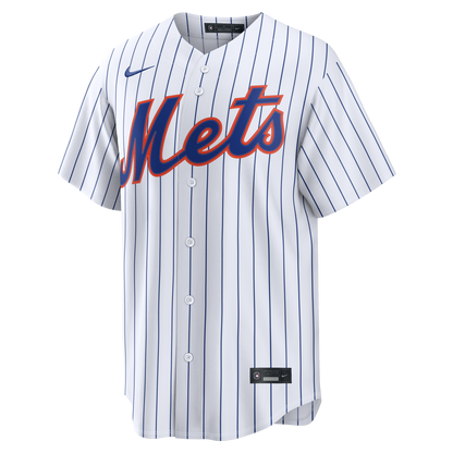 New York Mets Nike Home Replica Custom Jersey - White