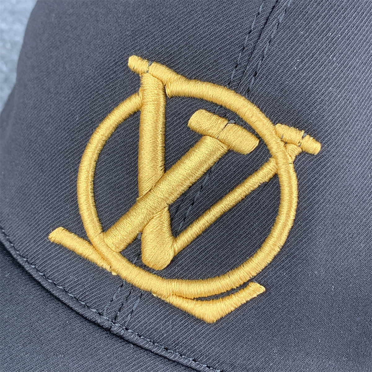 LV City Cap/Hat 'Black/Yellow'