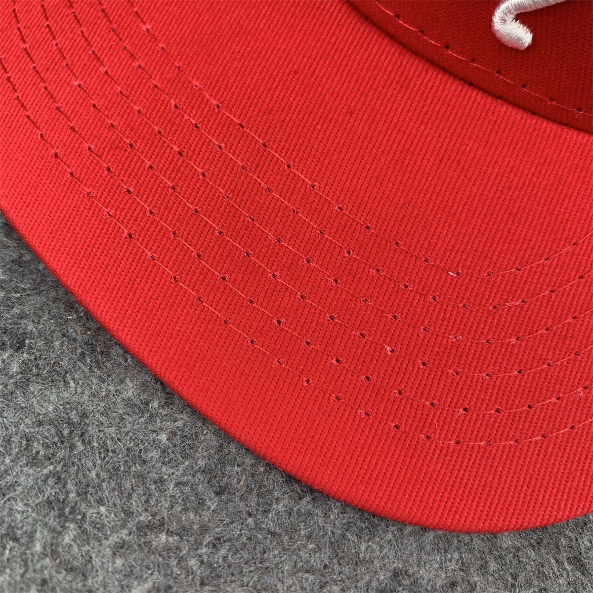 Chrome Hearts Cross Patch Snapback Hat 'Red'