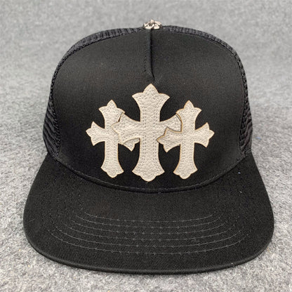 Chrome Hearts Cemetery Trucker Hat 'Black'
