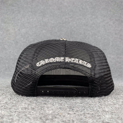 Chrome Hearts Cemetery Trucker Hat 'Black'