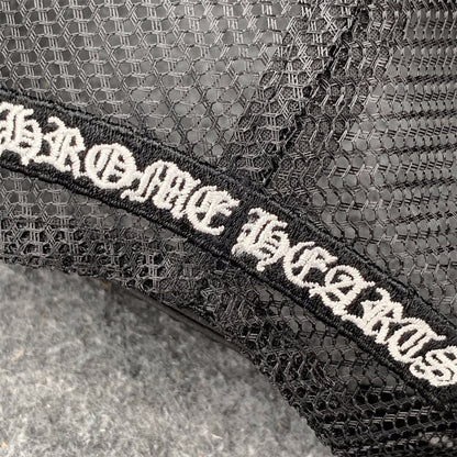 Chrome Hearts Cemetery Trucker Hat 'Black'