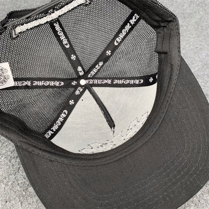 Chrome Hearts Cemetery Trucker Hat 'Black'