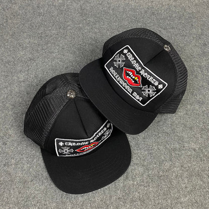 Chrome Hearts Chomper Hollywood Trucker Hat 'Black'