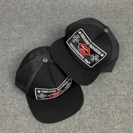 Chrome Hearts Chomper Hollywood Trucker Hat 'Black'