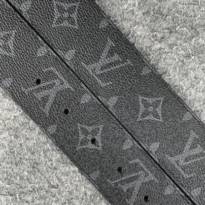 LV Initiales 40mm Belt 'Matte Black'