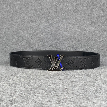 LV Shadow 40mm Reversible Belt 'Black'