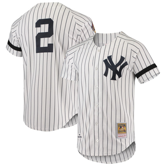 New York Yankees Mitchell &amp;amp; Ness Cooperstown Collection 1996 Authentic Home Jersey - White