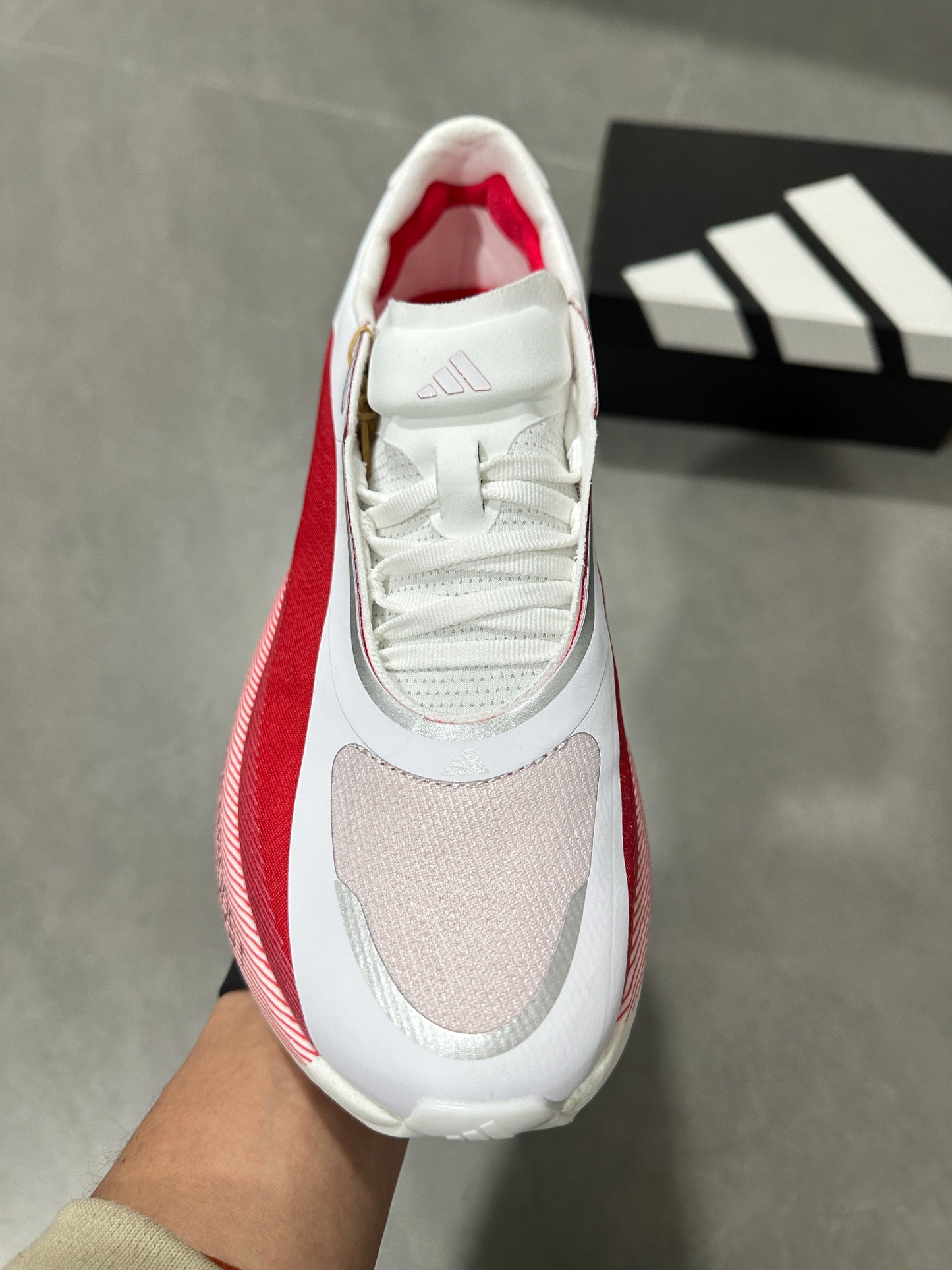 Adidas Hyperboost Edge (Red / White colorway)