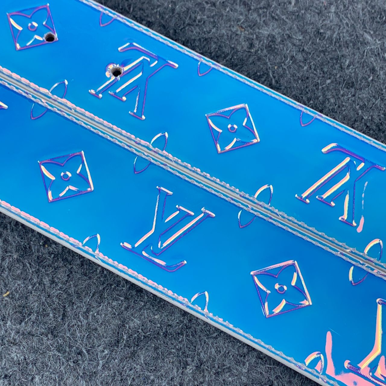 LV Shape 40mm Reversible Belt 'Prism'