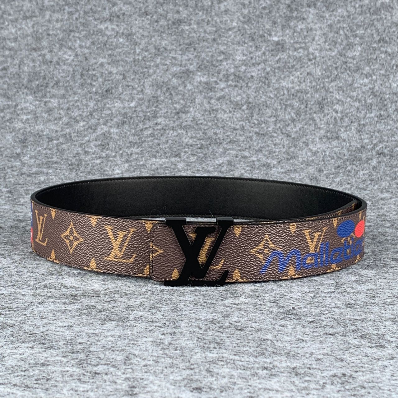 LV Initiales 40mm Belt Monogram Logo Story 'Brown'