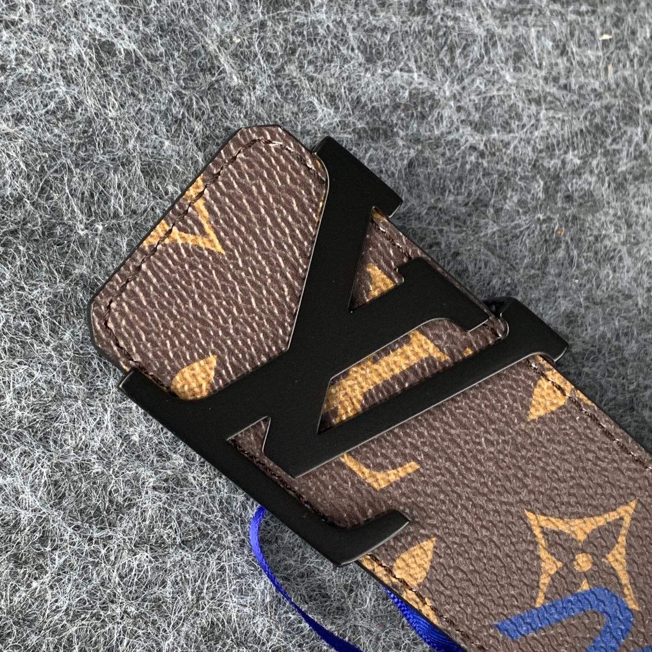 LV Initiales 40mm Belt Monogram Logo Story 'Brown'