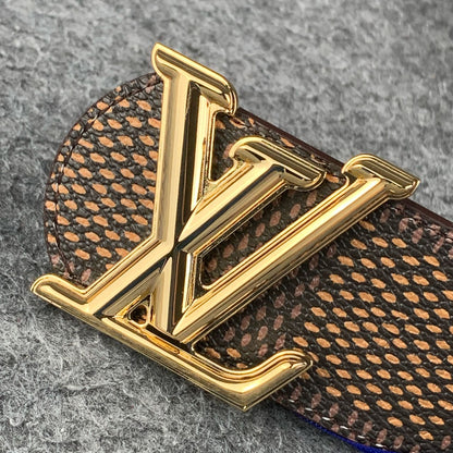 LV x Nigo Squared Reversible BeltDamier Ebene Giant 'Brown'