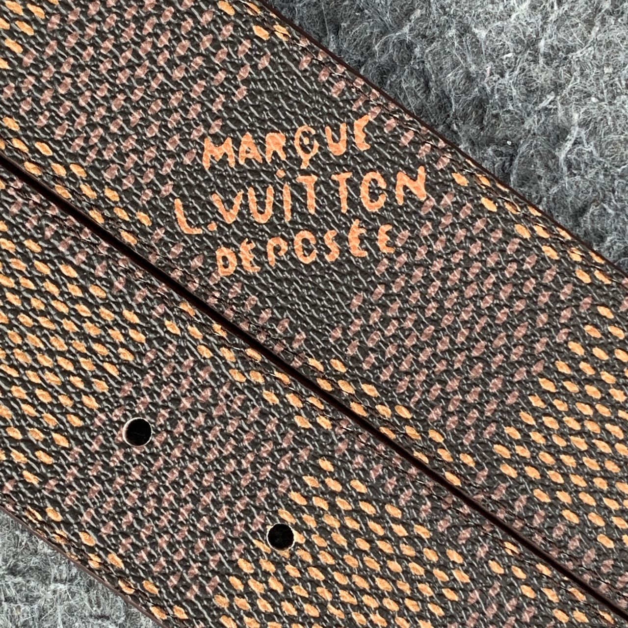 LV x Nigo Squared Reversible BeltDamier Ebene Giant 'Brown'