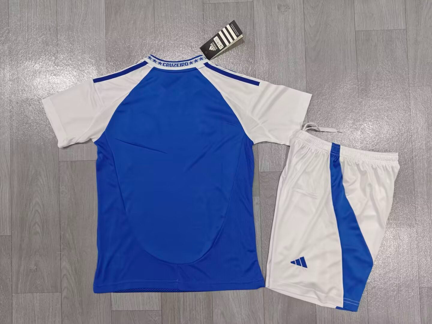 KIDS Cruzeiro Esporte Clube Home Kit (Jersey & Shorts Set)