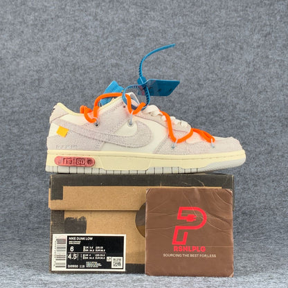 Off-White x Dunk Low 'Lot 19 of 50'