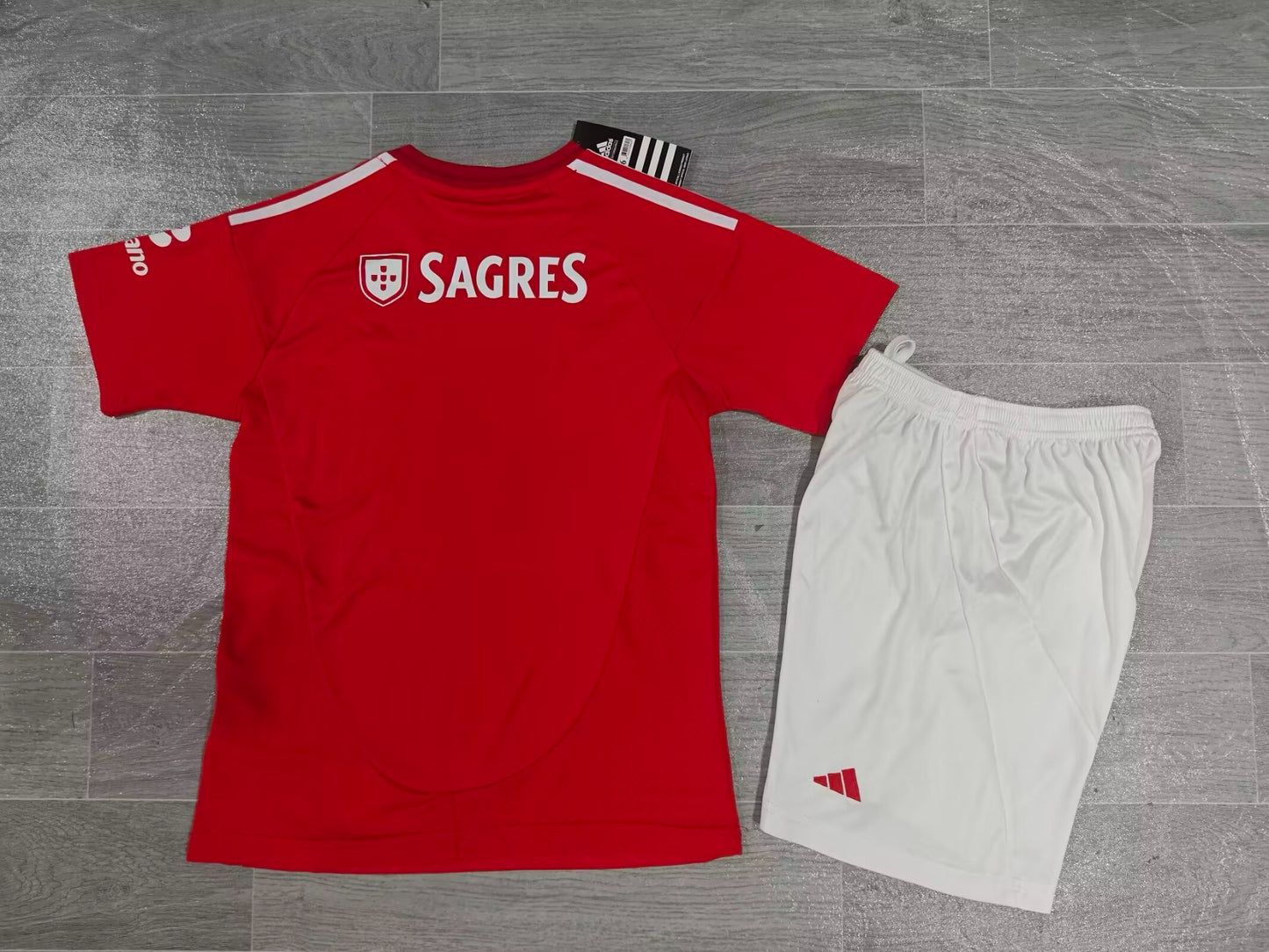 KIDS Adidas SL Benfica 2024/25 Home Replica Kit (Kids' Set: Jersey + Shorts)