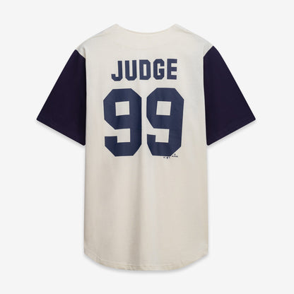New York Yankees Profile Big &amp;amp; Tall Two-Color Fashion Jersey - Cream/Navy