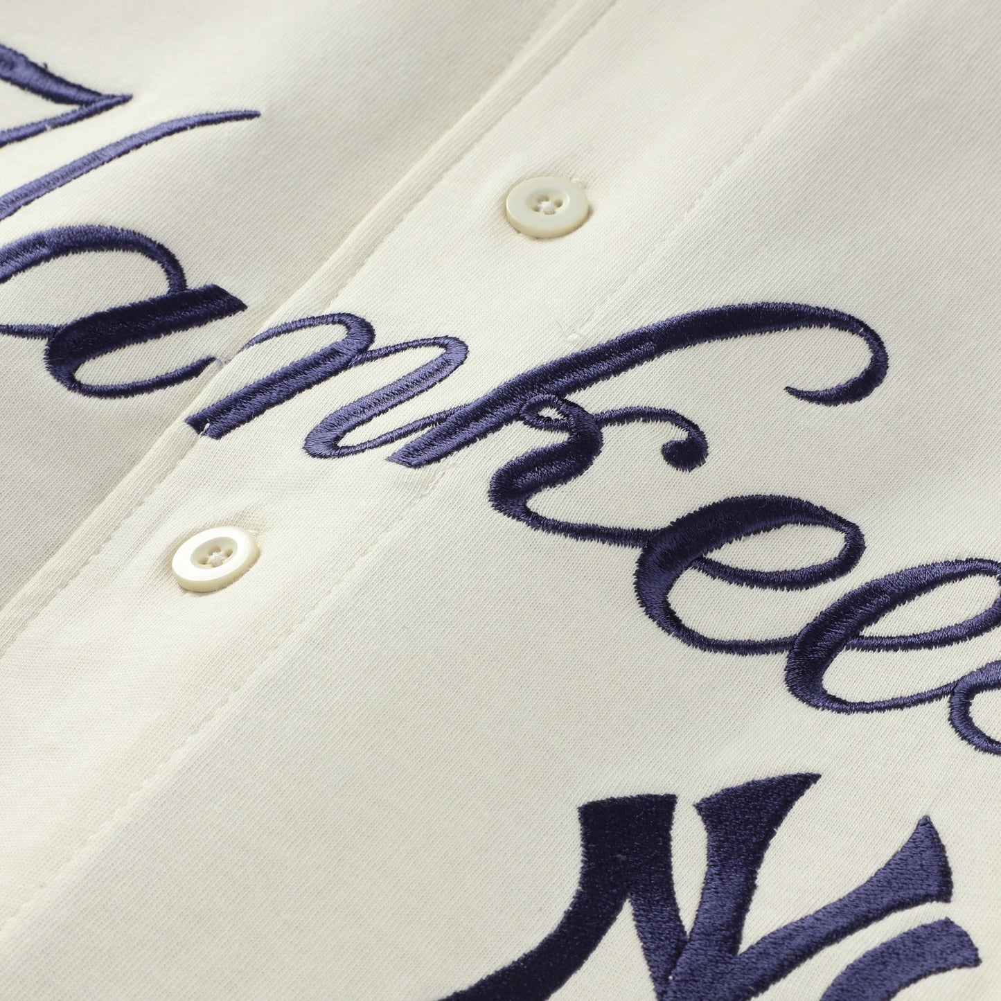 New York Yankees Profile Big &amp;amp; Tall Two-Color Fashion Jersey - Cream/Navy