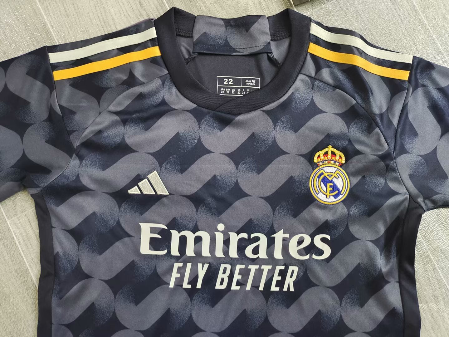 KIDS Real Madrid 2023/24 Away Football Kit Set (Jersey + Shorts)