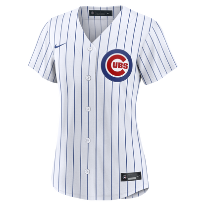Nico Hoerner Chicago Cubs Nike Women's Home Replica Jersey - White