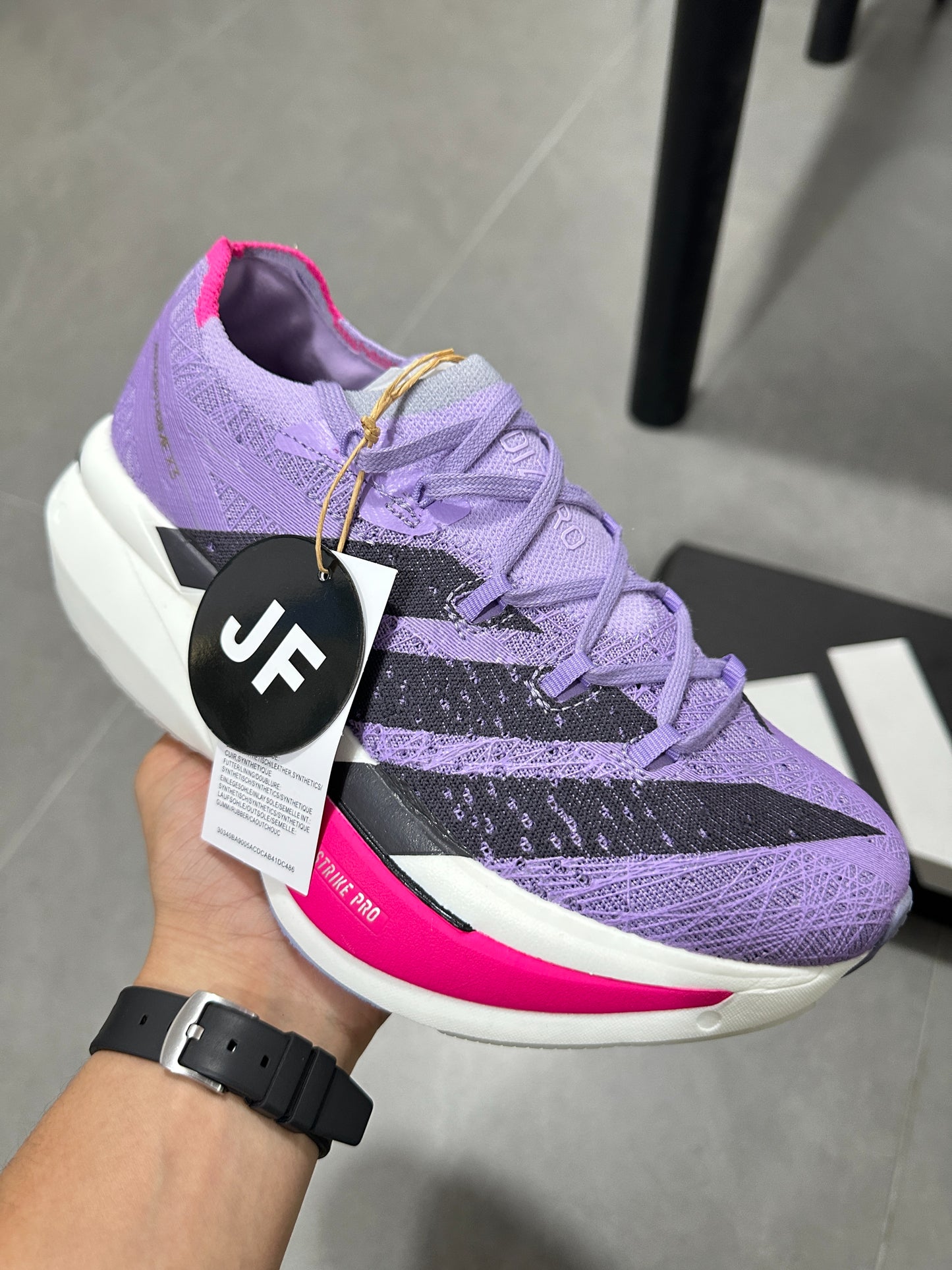 Adidas Adizero Prime X3 Strung Shoes Purple