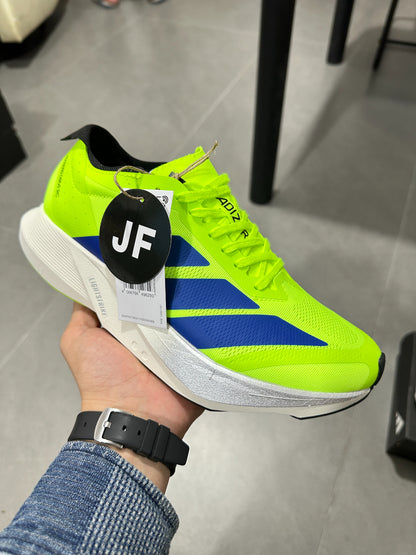 Adidas Adizero Pro (Solar Lime / Royal Blue colorway)