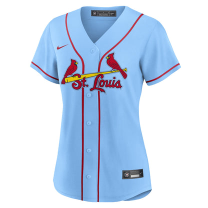 Nolan Arenado St. Louis Cardinals Nike Women's Alternate Replica Player Jersey - Light Blue