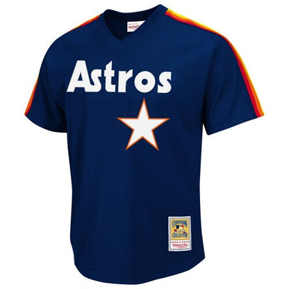 Nolan Ryan Houston Astros Mitchell &amp;amp; Ness Authentic Batting Practice Jersey - Navy