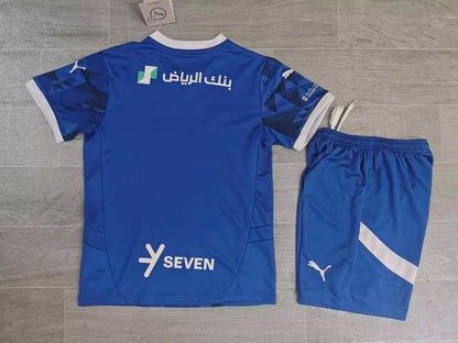 KIDS Al Hilal SFC Home Kit (Jersey & Shorts Set)