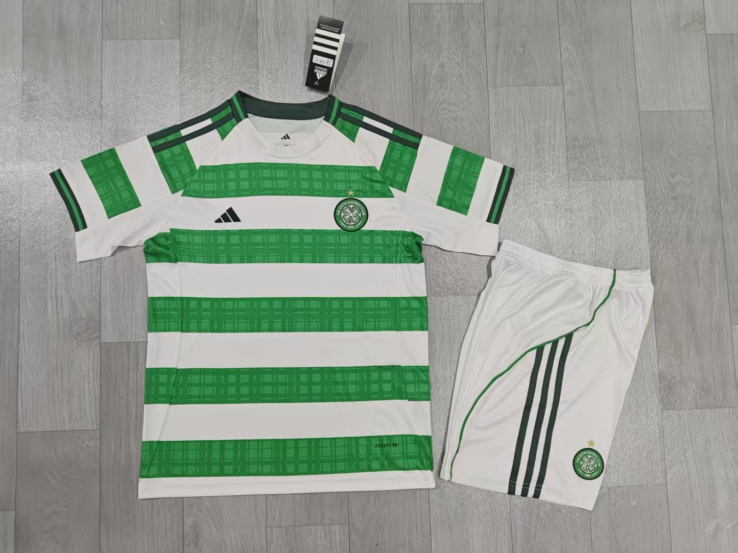 KIDS Celtic FC 2024/25 Home Younger Kids' adidas Football Replica Kit
