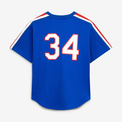 Nolan Ryan Texas Rangers Mitchell &amp;amp; Ness Authentic Batting Practice Jersey - Royal