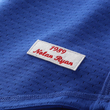 Nolan Ryan Texas Rangers Mitchell &amp;amp; Ness Authentic Batting Practice Jersey - Royal