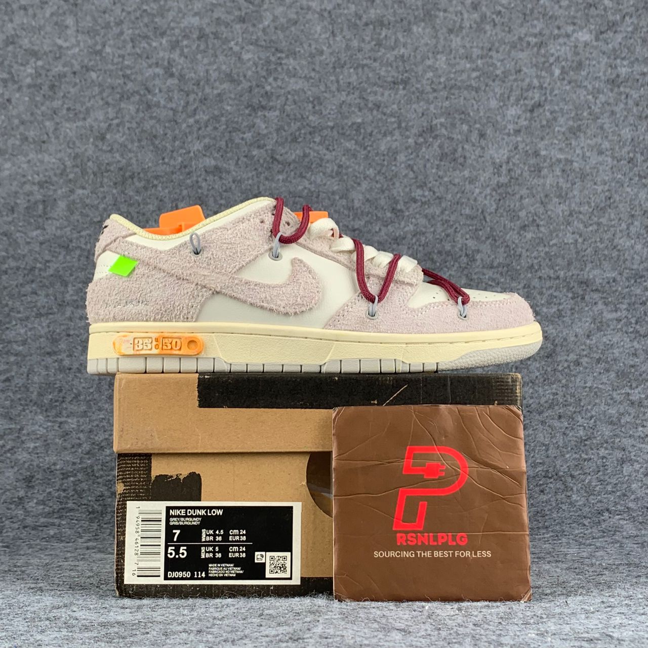 Off-White x Dunk Low 'Lot 35 of 50'