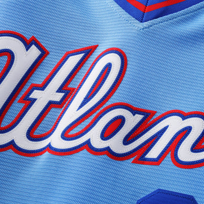 Ozzie Albies Atlanta Braves Nike 2026 City Connect Stadium Jersey - Powder Blue