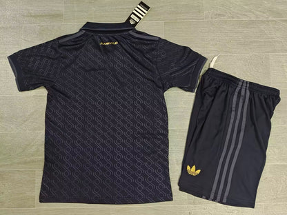 KIDS Juventus FC Trefoil Retro-Inspired Concept Kit (Jersey & Shorts Set)