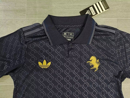 KIDS Juventus FC Trefoil Retro-Inspired Concept Kit (Jersey & Shorts Set)
