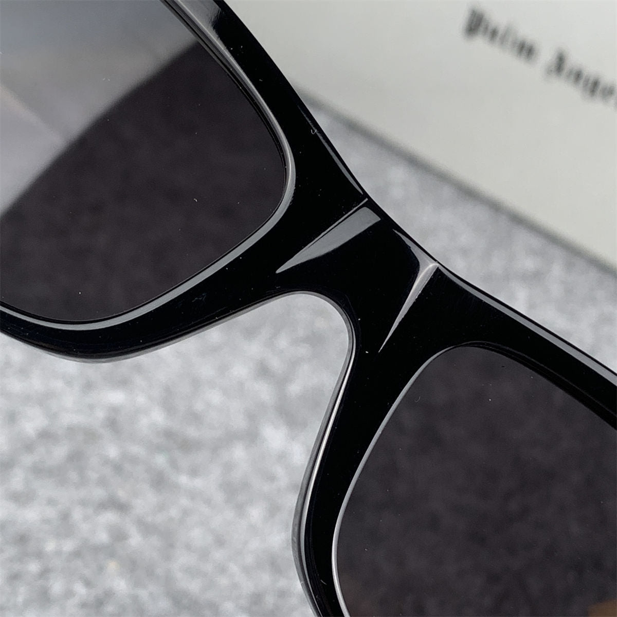 PALM ANGELS SUNGLASSES 'BLACK/DARK GREY'