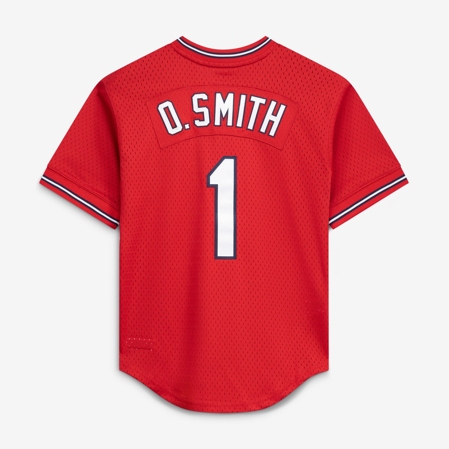 Ozzie Smith St. Louis Cardinals Mitchell &amp;amp; Ness Authentic Batting Practice Jersey - Scarlet
