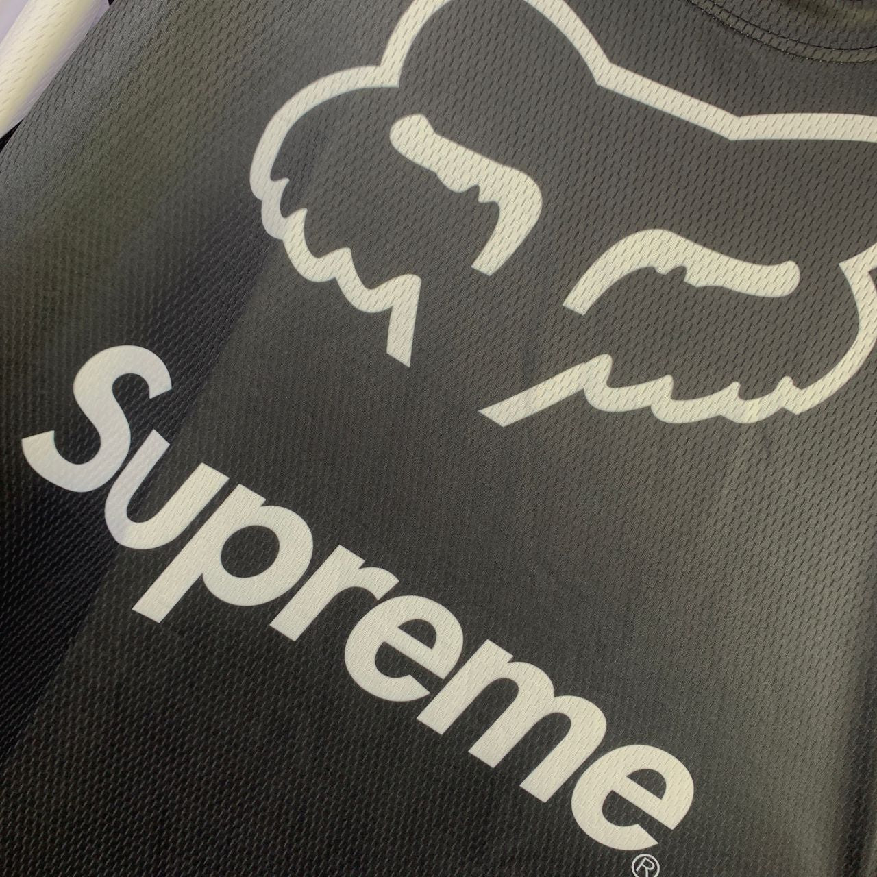 Supreme x Fox Racing Moto Jersey Top 'Black'