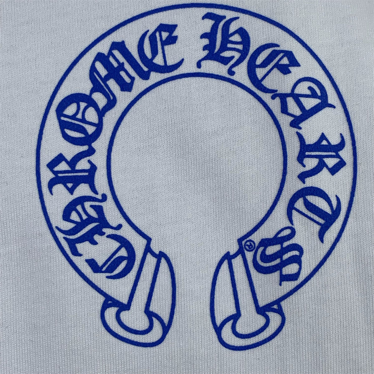 Chrome Hearts CH Baseball Shirt 'White/Blue'
